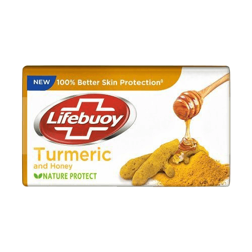 Lifebuoy Bathing Soap Turmeric And Honey 100% Better Skin Protection 4 x 125g