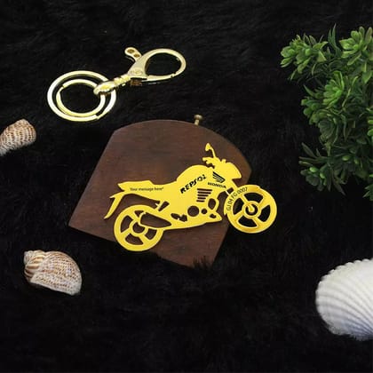 Honda Hornet Repsol Edition Keychain-Gold