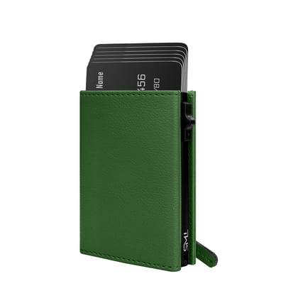 The Wallet Store Urban Pop RFID Protection Wallet Cardholder - Green The Wallet Store Urban Pop RFID Protection Wallet Cardholder - Green