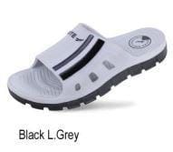 Flite FL2014 Black Light Grey G No 10 Mens Slides