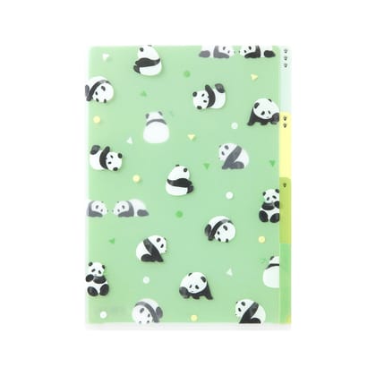 3 Pockets Clear Cover (A6)-Panda