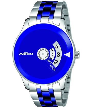 Axton AXC-2303PiDU BLUE-C Stainless Steel Analog Men's Watch