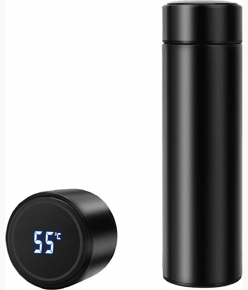 S R EXCLUSIVE Black 500 mL Plastic Water Bottle set of 1