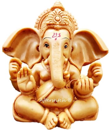 Afterstitch Lord Ganesha god idols Kaan Ganpati Bappa (Pack of 1)