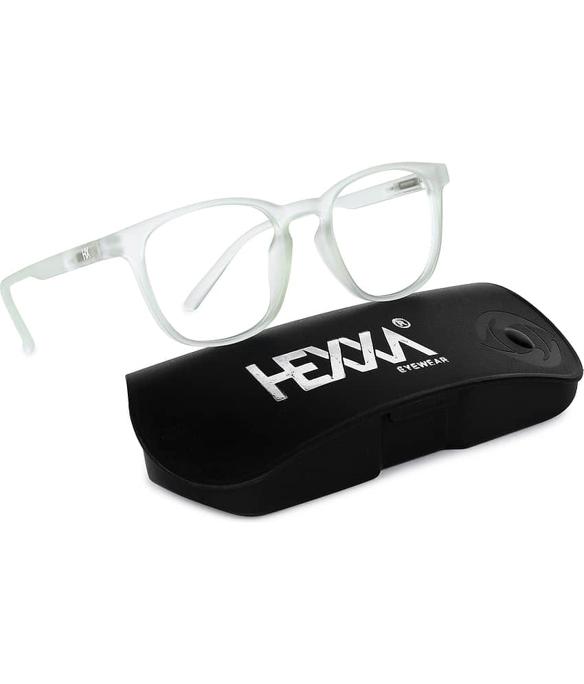 Hexxa Green Rectangular Eyeglass Frame ( Pack of 1 )