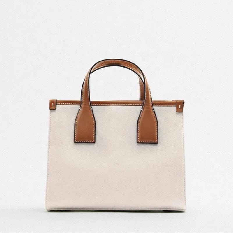 New Design Casual Womens Shoulder Bags Handbags Canvas Large Capacity Shopping High Quality Custom Zipper Ladies Canvas Tote Bag