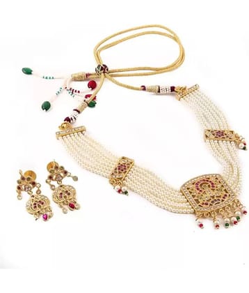 Bhagya Lakshmi - Multicolor Alloy Necklace Set ( Pack of 1 )