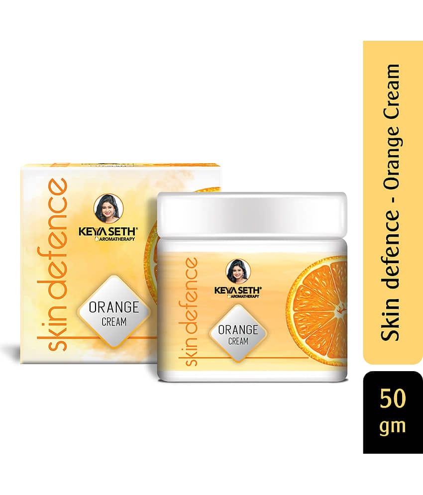 Keya Seth Aromatherapy Orange Cream Day Cream 50ml ml Pack of 2