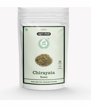 AGRI CLUB Chirayata Whole Raw Herbs 200Gm
