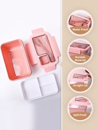 Pink Lunch Box Set (1200ml + 40ml)