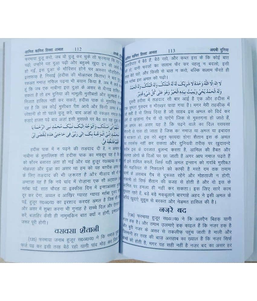 Amil e Kamil Hindi Amliyat Book Wazaif and Taweez for different Issues  (8285254860)