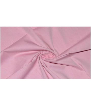 Makhanchor Pink Linen Unstitched Shirt pc Single