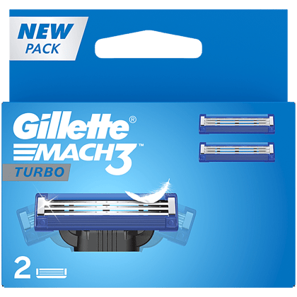 Gillette MACH3 Turbo Razor Replacement Cartridges