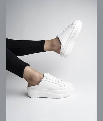 Shoetopia - White Women's Sneakers