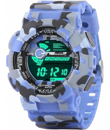 DECLASSE - Blue Resin Digital Men's Watch
