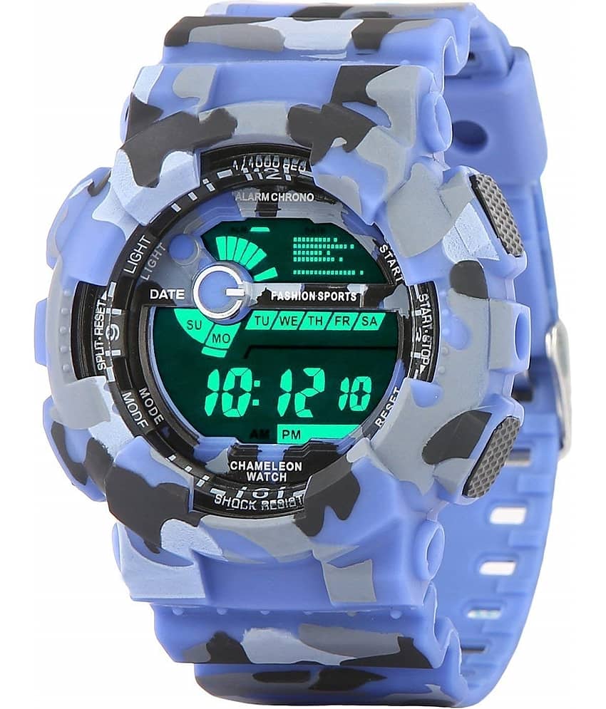 DECLASSE - Blue Resin Digital Men's Watch
