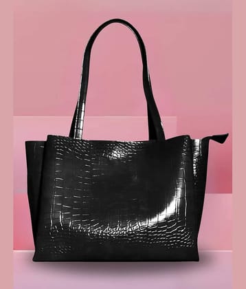 TCRAZY Shoulder Bag PU Set of 1 ( Black )