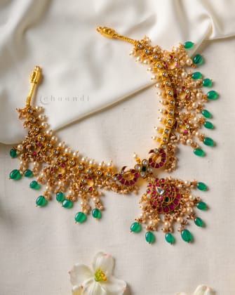 Gold Polish Silver Necklace CHN1545
