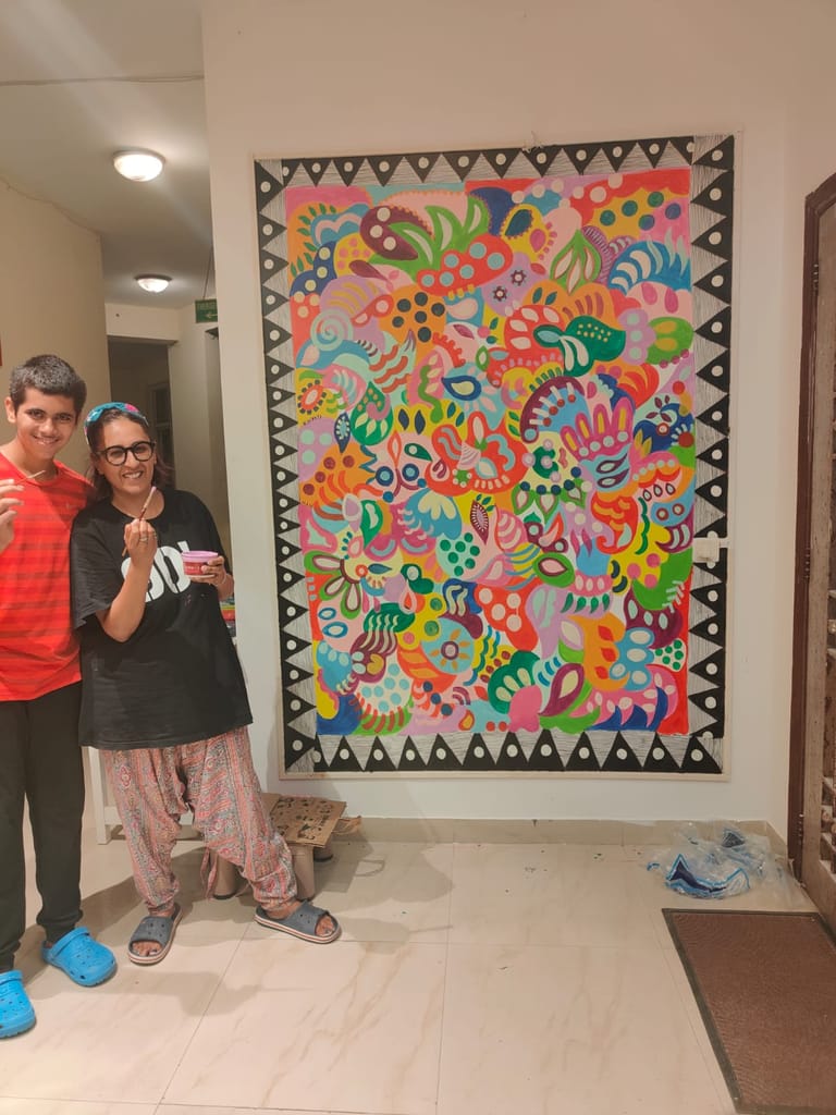 “THE FREEDOM MURAL”, Noida - Paint and Wallpapers | Buy online on ZillyBuy