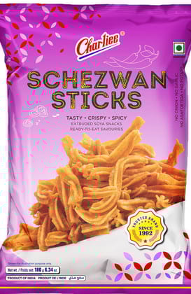 Charliee Schezwan Sticks, 170 gm (1331) Charliee Schezwan Sticks, 170 gm (1331)