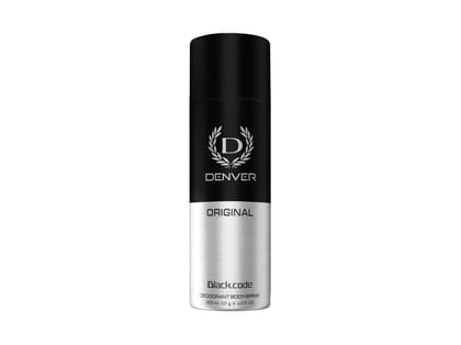 Denver Black Code Original Deodorant 180ml