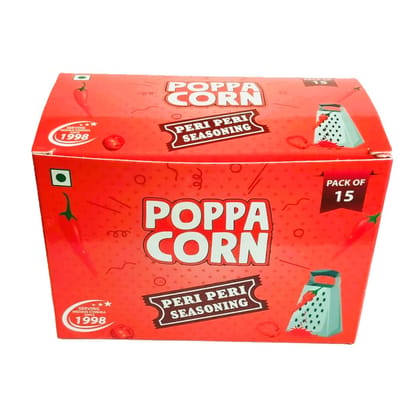 POPPACORN Peri Peri Seasoning Powder 5gX15 Pouches 75gms