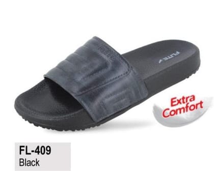 Flite FL409 Black G No 6 Mens Slides