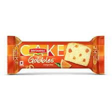 BRITANNIA CAKE GOBBLES ORANGE BITS CAKE 55G