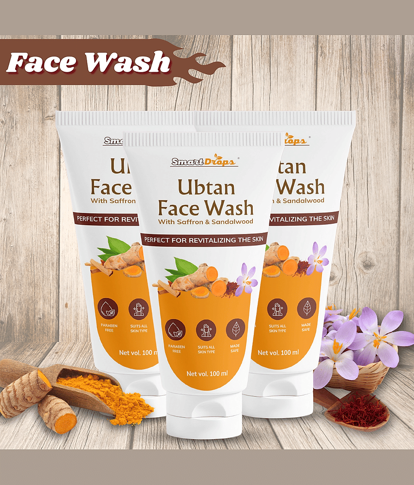 Smartdrops - Softening and Smoothening Face Wash For All Skin Type ( Pack of 3 )