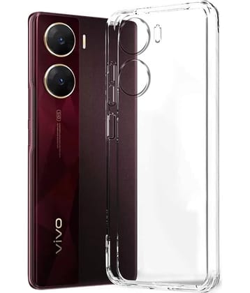 Case Vault Covers Silicon Soft cases Compatible For Silicon Vivo V29e ( Pack of 1 )