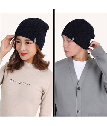 Edifier Woollen Winter Cap for Men & Women (Pack of 1)