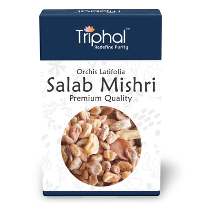 Salab Mishri – Salam Misri – Orchis Latifolia | Original Salap Misri | Triphal 10g