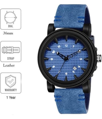 Walrus na Leather Analog Men's Watch