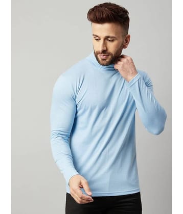 Gritstones Pack of 1 Cotton Blend Regular Fit Men's T-Shirt ( Grey Melange )