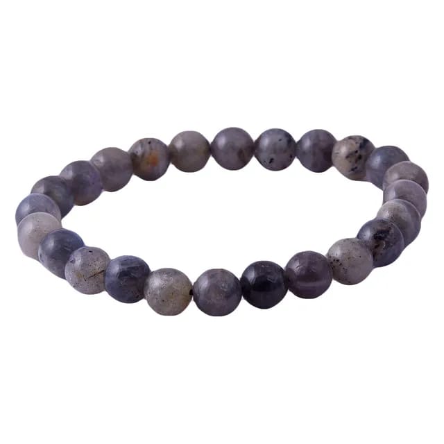 Labradorite Crystal Bracelet Healing and Vastu, Meditation, Protection Stylish Bracelet for Girls/Boys/Women(KI_143)  by Krishna Impex