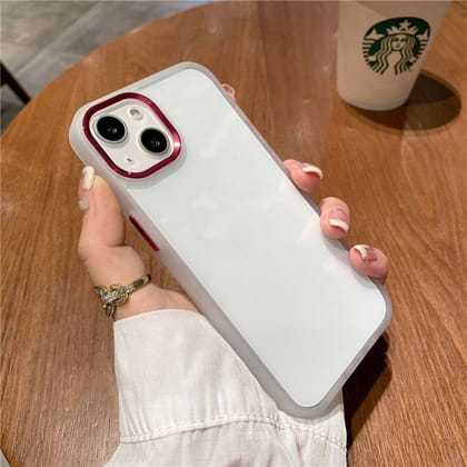 iPhone 12 Pro Max - Fantasy Series Crystal Clear Silicone Case Cover-White