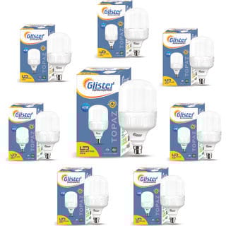 Glister 40W LED Bulb(PACK OF 8)