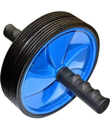Unisex Ab Abdominal Roller For Home & Gym Workout Equipment to assist Sit Up Exercise Equipment Ab   Roller Ab Exerciser (Blue Colour)