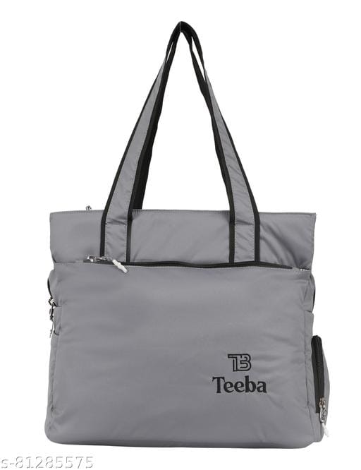 Teeba Bags Zulf Women Grey , Black Shoulder Bag - Extra Spacious