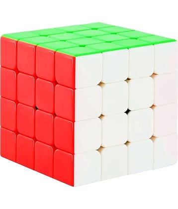 4x4 Sticker Less Speed Cube, 4x4 Flagship, 4by4 Professional 60mm Sticker Less Cube, Best 4x4x4 Speed Cube, Speed Smooth Magic Cube 4x4 Puzzle Game Brain Toy for Kids and Adult-ISI Approved