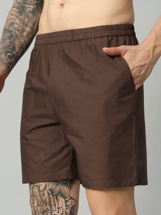 OWO THE LABEL Men's Organic Linen Boxer Shorts – Premium Comfort and Style-S