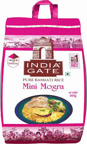 India Gate Mini Mogra Basmati Rice 10 KILOGRAM