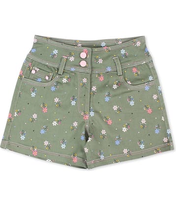 Cutecumber Pack of 1 Girls Denim ( Green )