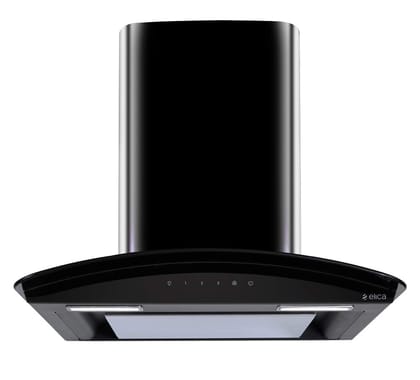 Elica Deep Silent Kitchen Chimney with EDS3 Technology (Glace EDS HE LTW 60 BK NERO T4V LED, 1 3D Filter, Touch Control, Black) Elica Deep Silent Kitchen Chimney with EDS3 Technology (Glace EDS HE LTW 60 BK NERO T4V LED, 1 3D Filter, Touch Control, Black