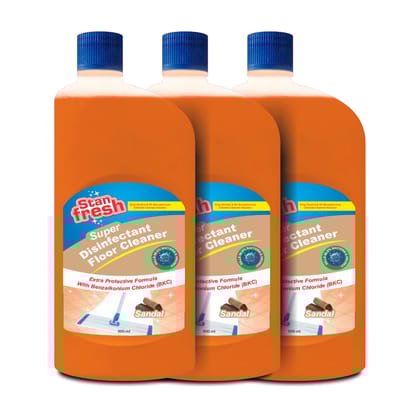 Stanfresh Super Disinfectant Floor Cleaner - Sandal 500ml (Pack of 3)