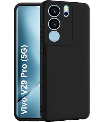 Case Vault Covers Silicon Soft cases Compatible For Silicon Vivo V29 5G ( Pack of 1 )