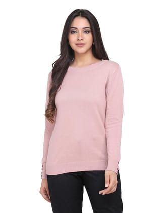 Cotton Pullover - Onion Pink-L