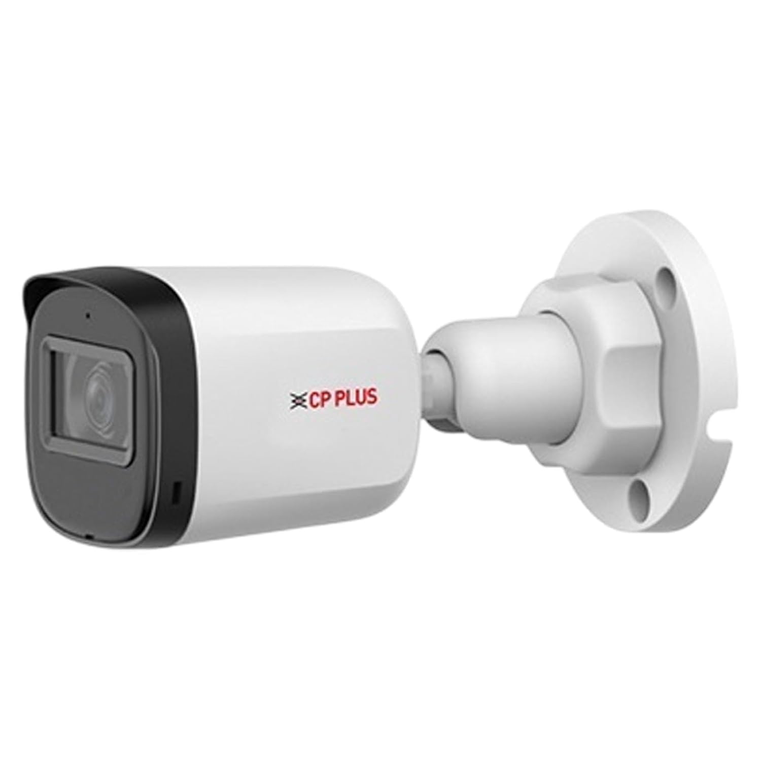 CP-URC-TC24PL3C-L-0360  CP PLUS 2.4MP IR Wired Bullet Outdoor Camera CP-URC-TC24PL3 Compatible with DVR only | 3.6mm Lens | 30 Meter Black & White Night Vision | IP67 | Analog HD CCTV Camera, White