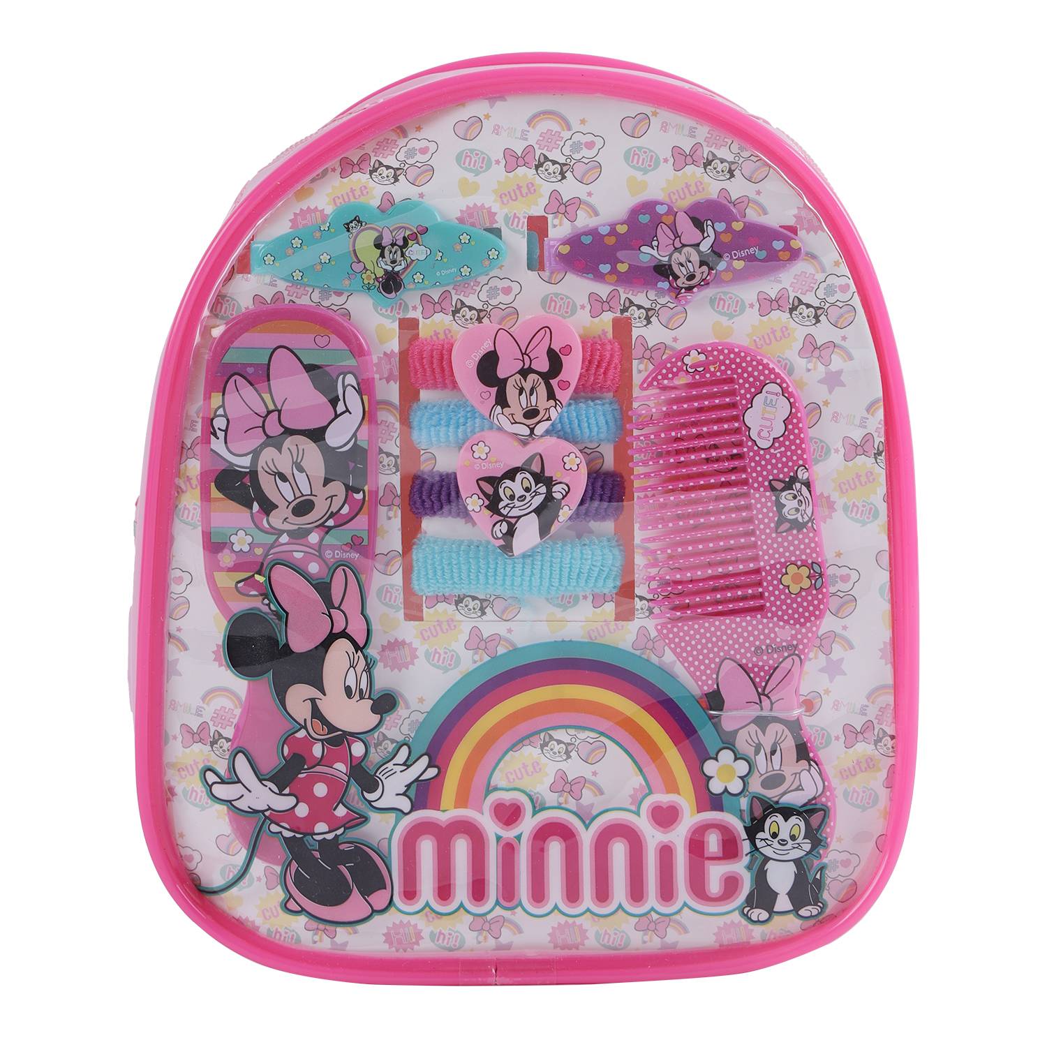 Li'l Diva Minnie Mouse Fashion Accessories Set of 8 pcs For Girls 3 Years and Above
