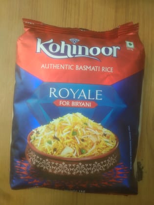 Kohinoor royale for biryani rice